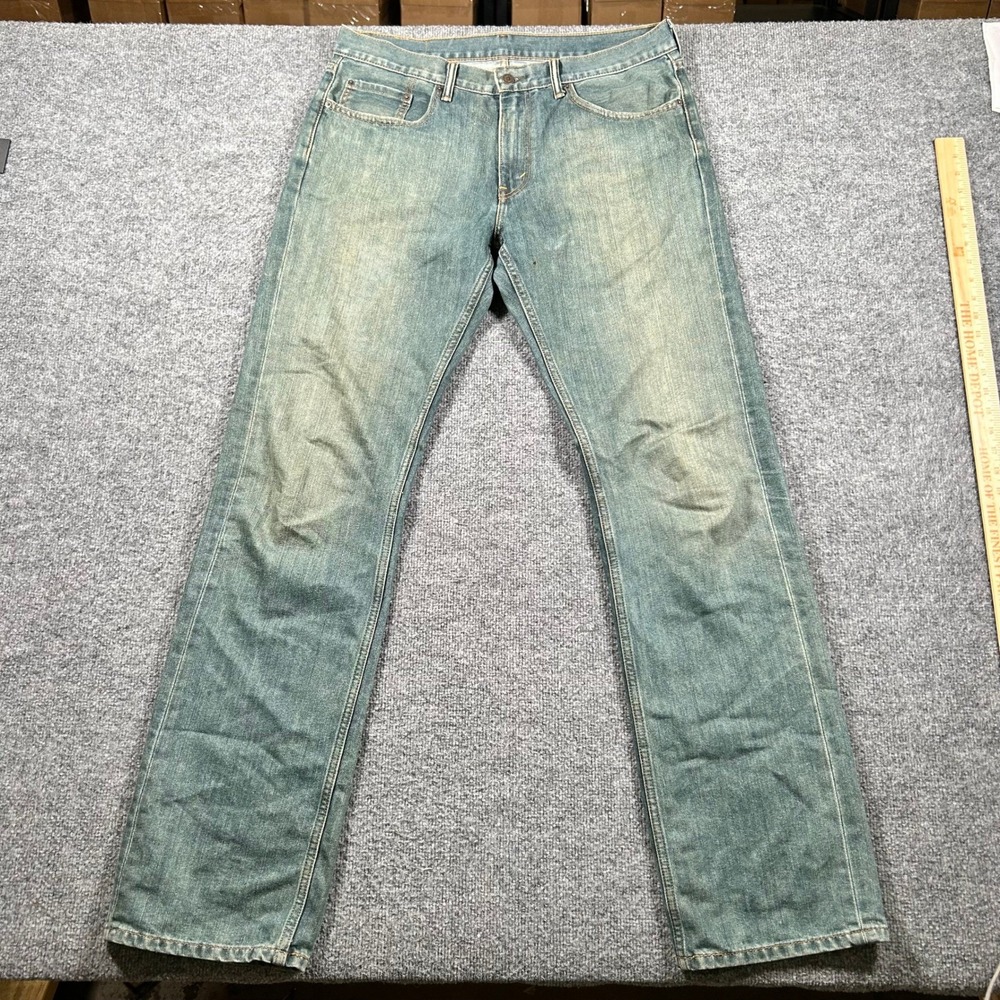 Levi's Jeans Mens Size 34x36 559 Relaxed Straight Blue Faded Denim Casual Pants